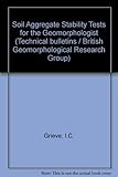 Soil aggregate stability tests for the geomorphologist