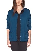 Triangle by s.Oliver Chaqueta Punto (Azul Celeste)