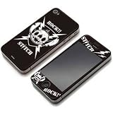 PGA iPhone4S / iPhone4対応 気泡が入りにくいエアーレス液晶保護フィルム 蓄光 スティッチ PG-IJK597STI