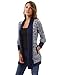 PattyBoutik Women's Marled Sweatercoat Cardigan