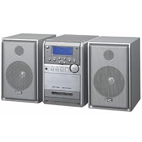 JVC UX-S15 - CD Micro System with Cassette, MP3/WMA playback and Hyperbass.