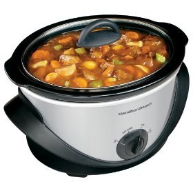 H.BEACH 4QT. SLOW COOKER OVAL by Hamilton Beach