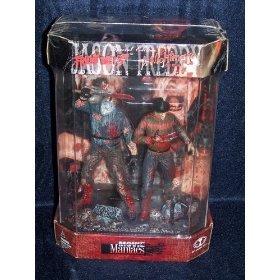 Movie Maniacs Special Edition Voorhees VS Krueger in Display Tank