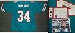 Ricky Williams Signed Dolphins Teal t/b Jersey