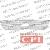 FORD 2002-2006 FORD EXPLORER 2 PC TOP AND BUMPER [CH72080] Chrome Plated Stainless Steel Billet Grille Insert Performance