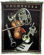 Symphony Orchestra Throw Blanket