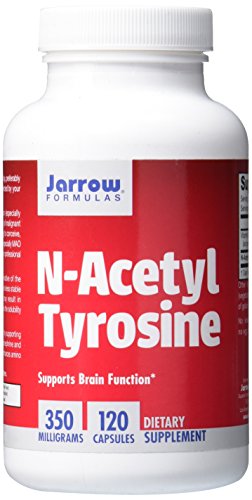 Jarrow Formulas N-Acetyl Tyrosine, Supports Brain Function, 350 mg, 120 Caps