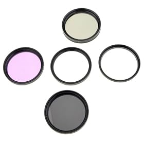 46mm UV CPL FLD Close-up +8 ND8 Neutral Density 8 Filter Kit