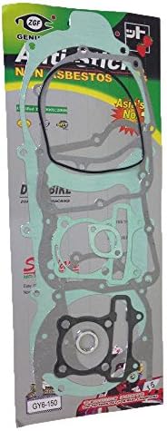 Motorcycle Bike ATV Engine Gasket Set for GY6 150cc Long Case Moped Scooter