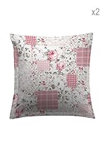 Leitmotive Dos Fundas De Cojín Cloud (Rosa)