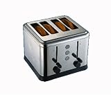 Kenwood Aristo TTM324 Art Deco Toaster, 4 Slice