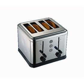 Kenwood Aristo TTM324 Art Deco Toaster, 4 Slice