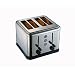 Kenwood Aristo TTM324 Art Deco Toaster, 4 Slice