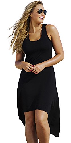 swimsuitsforall Women's swimsuitsforall Racerback High-Low Dress