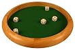 Wooden 11.5" Dice Tray w/5 Dice