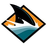 San Jose Sharks NHL Hockey sticker 5" x 4"