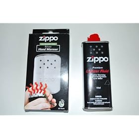 Brand New Zippo Deluxe Handarmer Hand Warmer + 1 Free Tin Zippo Lighter Fluid / Fuel Petrol Refill + Free UK Delivery From KenteShop