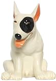 Ceramic Pottery Bull Terrier Dog Bank Approx. 7.5"H