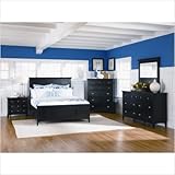 Magnussen South Hampton Panel Bedroom Series Storage Rails South 4 Piece Ha ....
