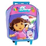Dora The Explorer and Boots Rolling Back pack Trolley