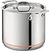 All-Clad 6507 SS Copper Core 5-Ply Bonded Dishwasher Safe Stockpot / Cookware, 7-Quart, Silver