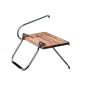 AFI 60902 Teak Swim Boarding Platform Kit with Single Step Ladder (Boats with Outboard Motors)