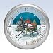 Alan GIANA Christmas CAROL Holiday WALL Clock Musical chime with SOUND option on the Hour