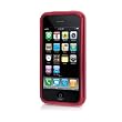 iSkin Solo TPU Jelly Case for iPhone 3G and 3GS - Red