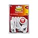 Command 17001-VP-6PK Medium Plastic Hooks Value Pack