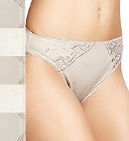 5 Pack Cotton Rich Embroidered High Leg Knickers