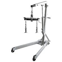 OTC 2003 1,500 lbs. Capacity Engine Lift Package with Floor Crane and Load Leveler