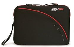 Mobile Edge MESSU1-10R  10/11 Inch Ultra Portable Neoprene SlipSuit for Netbooks(Red/Black)