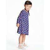 オールドネイビー OLD NAVY/ フローラルプリントジャージドレス スタンニングブルー ワンピース 2歳【並行輸入】