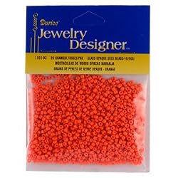10/0 Rocaille Seed Beads, Orange