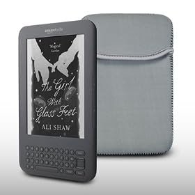 AMAZON KINDLE GREY NEOPRENE CARRY POUCH CASE BY CELLAPOD CASES