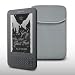AMAZON KINDLE GREY NEOPRENE CARRY POUCH CASE BY CELLAPOD CASES