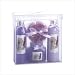 LAVENDER LUXURY BATH SET LOTION BODY SCRUB SOAP PETALS
