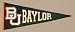 Baylor Bears Traditions Logo Pennant