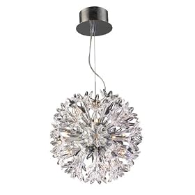 Elk Lighting 30028 18, Solexa 18-Light Chandelier in Chrome by ELK Lighting