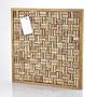 Wine Enthusiast Wine Cork Bulletin Board Kit
