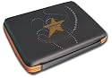 MaXampere - stabile SXP Hardcase Tasche f&uuml;r Netbook / Notebook schwarz mit orange Reisverschlu&szlig; f&uuml;r Lenovo IdeaPad U110
