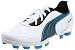 Puma v5.11 i FG Jr 102342, Unisex - Kinder, Sportschuhe - Fußball, Weiss (white-black-dresden blue 03), EU 37.5 (UK 4.5) (US 5.5)