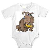 Onesie with animal, watchdog, animals, guard, dog, Bulldog