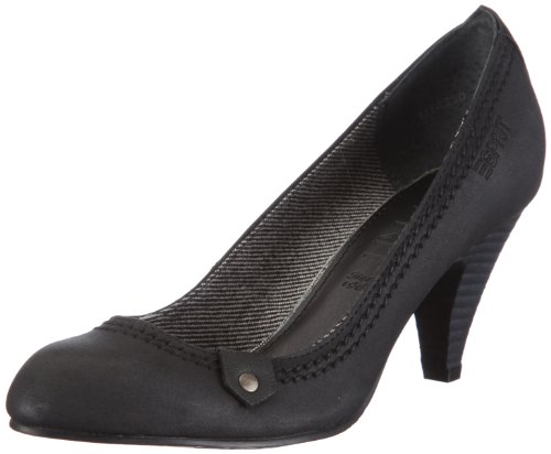 ESPRIT Monia Pump U10350, Damen, Pumps, Schwarz (black 001), EU 40