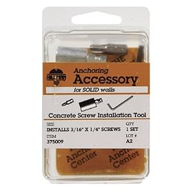 Hillman Tapper Concrete Screw Installation Tool (375009) by Hillman Group Rsc