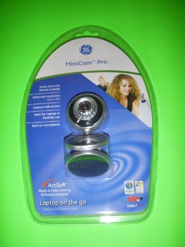 GE GENERAL ELECTRIC WEBCAM MINICAM PRO LAPTOP DESKTOP