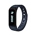iWOWN Smart Bracelet i5plus IP65 Water Resistant Fitness Trackers with OLED Touch Screen, Bluetooth 4.0 Pedometer, Wristband, Sleep Monitor, Call/MSM Reminder for Android/ iOS Smartphone Blue