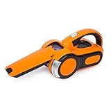 オートヴィヴィッド　車用掃除機　ハンディクリーナー　サイクロン方式　ピボットオート　回転ノズル　DC12V専用　オレンジ色　 Basdeo- 5606