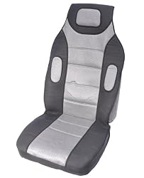 Eurow Sideless Sport Mesh Seat Cover (Gray 2-Pack)