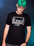Minecraft Periodic Table T-Shirt L